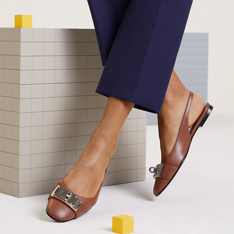 【エレガントに】HERMES Slingback Innocente HERMES Slingback Innocente (HERMES/バレエシューズ) H241157Z